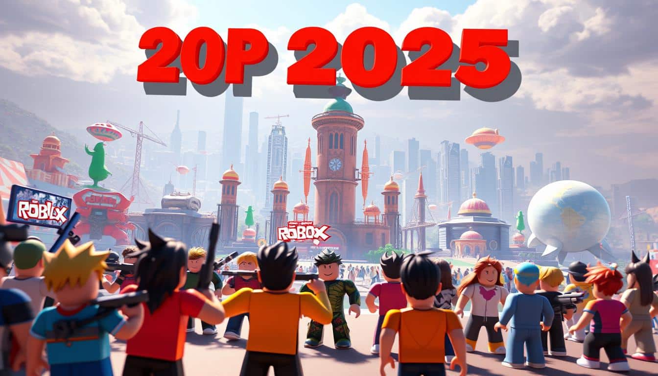 Top Roblox games 2025