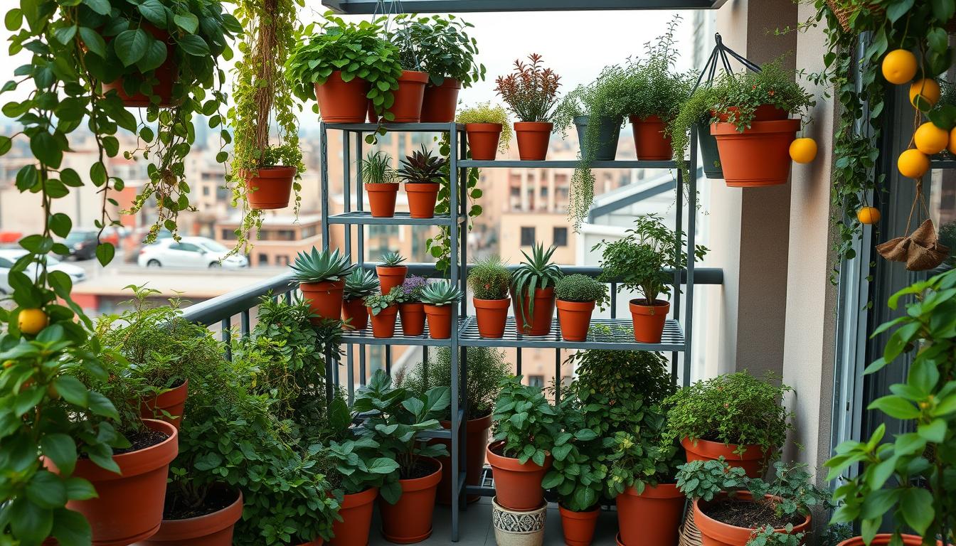 container gardening in small spaces