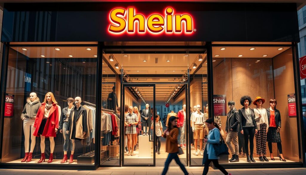 Shein rise in fashion