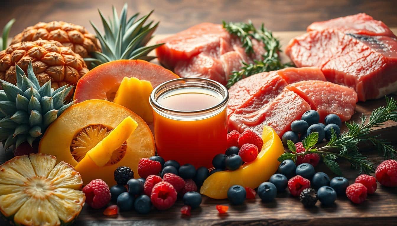 Natural foods rich in collagen