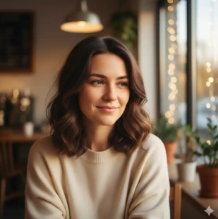 A subtle smile
