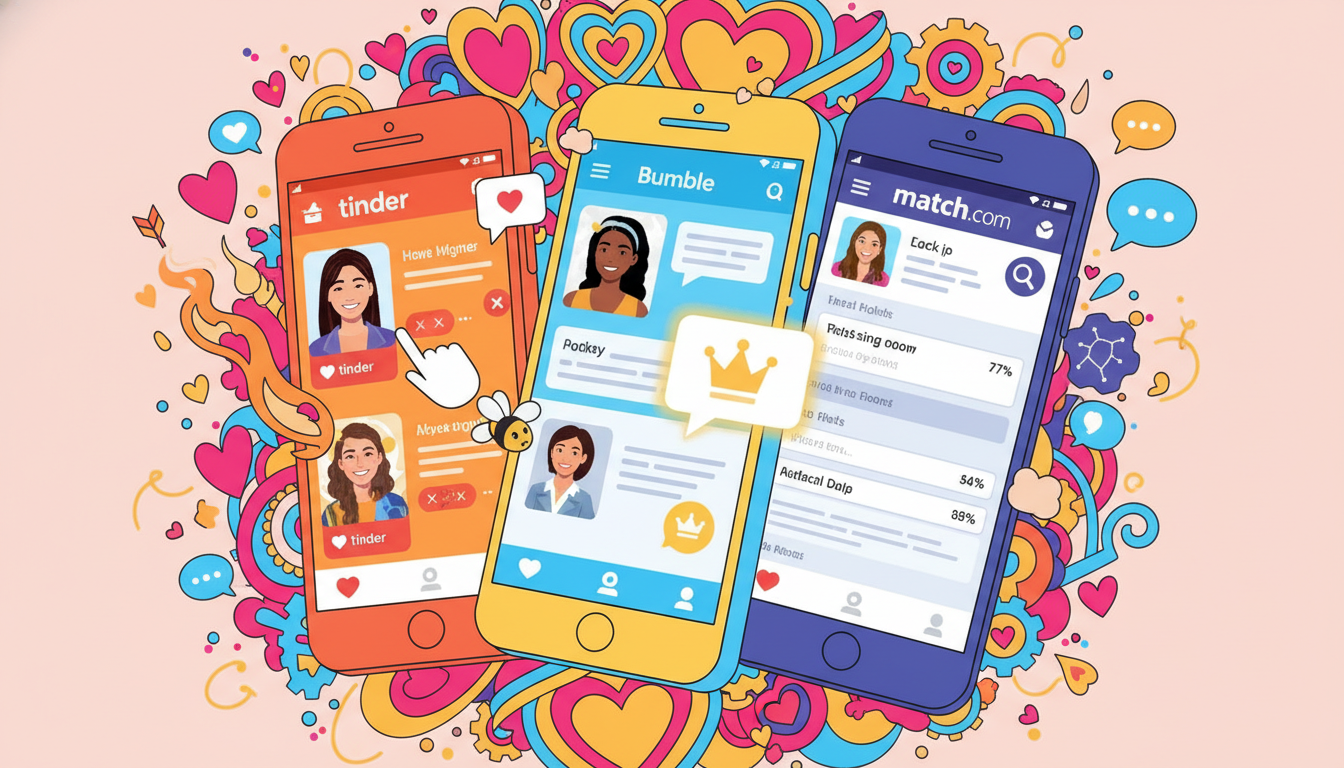 Tinder vs Bumble vs Match